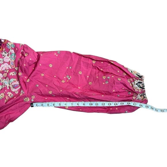 ANTHROPOLOGIE RAQUEL EMBROIDERED MINI DRESS, XL - Picture 12 of 12